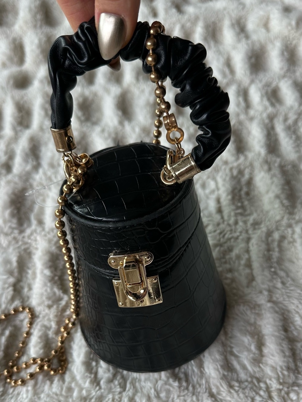 Crocodille Bucket Bag
